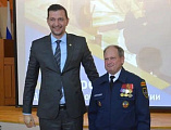 Протоиерей Роман Амплеев принял участие в торжественном собрании, посвященном профессиональному празднику пожарных России
