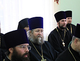 Преосвященнейший епископ Симон принял участие в секции XXIV Димитриевских образовательных чтений «Соработничество Церкви с Вооруженными Силами и Правоохранительными органами»