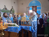 Престольный праздник Рождества Пресвятой Богородицы отметили в хуторе Ажинове
