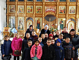 Воспитанники Центра образования детей с ограниченными возможностями здоровья посетили храм в честь Донской иконы Божией Матери г. Новошахтинска