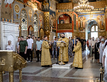 В день памяти пророка Божия Илии Преосвященнейший епископ Симон совершил Божественную литургию в Покровском кафедральном соборе города Шахты