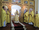 В день престольного праздника Преосвященнейший епископ Симон совершил Божественную литургию в храме святого равноапостольного князя Владимира города Шахты