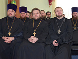 Очередные занятия курсов повышения квалификации для духовенства епархии были посвящены вопросам приходского делопроизводства 