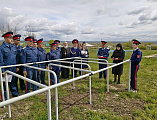 В Базковской школе открыли новую военизированную полосу препятствий