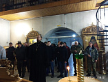 Протоиерей Роман Амплеев провел традиционную встречу с казаками ст. Мало-Несветаевской