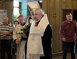 Преосвященнейший епископ Симон совершил заупокойную литию по новопреставленной Алле Алексеевне Жуковой в кафедральном соборе города Шахты