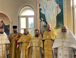 Совместная молитва двух руководителей епархиальных отделов по взаимоотношению Церкви с обществом Ростовской-на-Дону и Шахтинской епархий