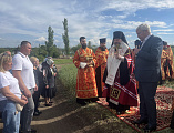 Епископ Шахтинский и Миллеровский Симон совершил молитву о благополучии урожая на донских полях