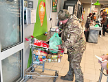 В Новошахтинске прошел традиционный продовольственный марафон «Корзина доброты»