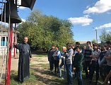 Экскурсия первокурсников Миллеровского казачьего техникума в Свято-Пантелеимоновский храм