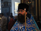 Накануне праздника Рождества Пресвятой Богородицы Преосвященнейший епископ Симон совершил всенощное бдение в Покровском кафедральном соборе г. Шахты