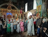 Радость Рождества Христова разделили с прихожанами Свято-Андреевского храма г. Миллерово участники праздничного концерта
