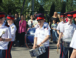 «Последний звонок» в Шахтинском генерала Я.П. Бакланова казачьем кадетском корпусе