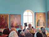 День православной книги отметили на приходе Сретенского храма станицы Базковской