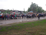 Иерей Антоний Можаев принял участие в торжественном митинге, посвященном Дню Победы, который состоялся в станице Митякинской