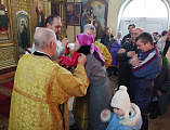 В Свято-Андреевском храме г. Миллерово молитвенно отметили Крещение Господне