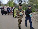 Крестный ход в честь великомученика Георгия Победоносца прошел в станице Каргинской