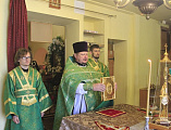 В день храмового праздника Преосвященнейший епископ Симон совершил Божественную литургию в храме блаженной Ксении Петербургской г. Шахты