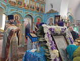 Приход храма Покрова Пресвятой Богородицы сл. Никольская Миллеровского благочиния отметил престольный праздник
