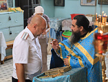 В день памяти явления иконы Пресвятой Богородицы во граде Казани Преосвященнейший епископ Симон возглавил Божественную литургию в храме Донецкого Успенского архиерейского подворья ст. Гундоровской