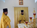 Благочинный Нижнедонского округа ознакомился с жизнью прихода в честь святого Георгия Победоносца п. Новозарянский