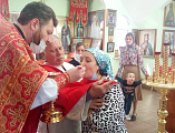 Иерей Алексий Скосарев поздравил детей, родителей и сотрудников оздоровительного центра «Добродея» с Пасхой Господней