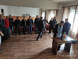 В пожарной части № 41 г. Зверево состоялся молебен в честь памяти иконы Матери Божией «Неопалимая купина»