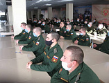«Патриотизм и нравственность военнослужащих». Иеромонах Николай (Наметышев) провел беседу в 150-й мотострелковой дивизии