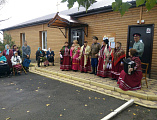 В городе Донецке в храме святой блаженной Матроны Московской отметили праздник Покрова Пресвятой Богородицы