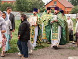 Приход в честь святого праведного Иоанна Кронштадтского соборным богослужением отметил престольный праздник и свое 10-летие