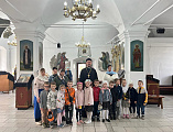 Первое знакомство с храмом состоялось у воспитанников детского сада