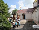 В престольный праздник Преосвященнейший епископ Симон совершил Божественную литургию в храме в честь Казанской иконы Божией Матери г. Гуково