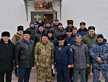 В храме Успения Пресвятой Богородицы села Алексеевка Октябрьского района прошел первый Большой круг казаков Алексеевского сельского поселения