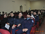 Казаки ШГКО «Александровск-Грушевское» провели отчетный круг. Протоиерей Михаил Борисенко вместе с казаками отслужил заупокойную литию памяти жертв геноцида казачьего народа