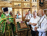 Радость общей молитвы: в Красновском храме отметили престольный праздник в честь преподобного Серафима Саровского
