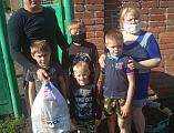 В Нижнедонском благочинии продовольственный фонд «Русь» в период пандемии коронавирусной инфекции продолжает благотворительную деятельность