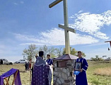 Крестный ход в станице Боковской 