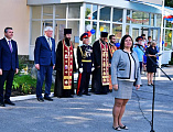 В казачьем кадетском корпусе им. Якова Бакланова состоялось торжественное построение в честь Дня знаний