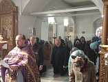 В Донском храме богоспасаемого града Новошахтинска прошел крестный ход