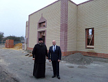 Глава Администрации города Гуково посодействует благоустройству и газификации строящего храма святой Елисаветы в г. Гуково