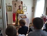В день памяти перенесения мощей святого благоверного князя Александра Невского в молитвенном доме с. Верхнесвечниково отметили малый престольный праздник