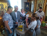 Акция «Поможем собраться в школу» прошла в Донском храме