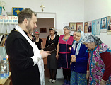 Крещение Господне в доме престарелых п. Садовый