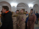 Встреча в День православной молодежи в Донском храме Новошахтинска