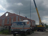 Продолжается строительство церковно-приходского здания в городе Донецке
