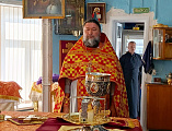 С архипастырским визитом Преосвященнейший епископ Симон посетил храм Покрова Пресвятой Богородицы г. Новошахтинска