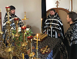 Соборное богослужение духовенства Донецкого благочиния состоялось в храме блаженной Матроны Московской г. Донецка