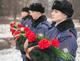 В 81-я годовщина освобождения города Шахты от немецких оккупантов. Возложение цветов к мемориальному комплексу «Жертвам фашизма» в пос. Красина