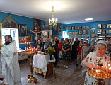 Престольный праздник в храме святого князя Димитрия Донского поселка Нижнедонской
