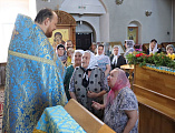 Поздравления в день тезоименитства принял настоятель Донского храма г. Новошахтинска протоиерей Роман Амплеев